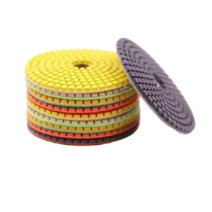 4″ 100mm Wet Diamond Polishing Pads for Concrete Stone Granite Marble Resin Bond Diamond Polishing Tools