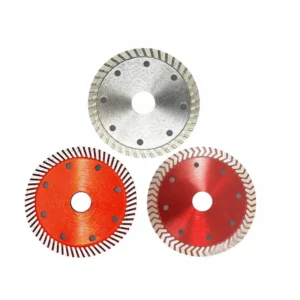 4″/105mm Hot-press Sintered CrN Finished Diamond Saw Blade Corrugated Rim Model TWH105 for Cutting Stone Concrete