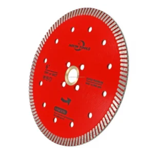 4 5 6 7Inch 105 125mm Diamond Dry Cutter Continuous Rim Narrow Turbo Cutting Blade for Tile Granite Marble Sandstone