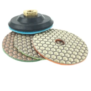 4″ 5” 6” Grit 50-3000 7 Piece Set Marble Granite Stone Diamond Dry Polishing Pad
