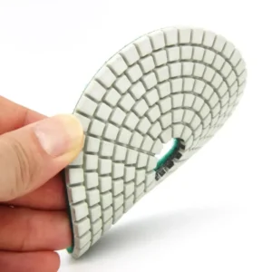4″ Diamond Polishing Pad for Granite Marble Flexible 100mm Concrete Stone Polish Disc Wet Buffing Grinding Wheel