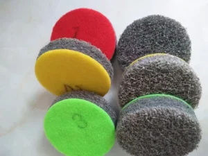 4 Inch 100mm Flexible Diamond Polishing Pads Fiber Concrete Floor Grinder Disc Masonry Stone Resin Grinding Sheet