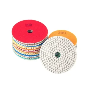 4 Inch 100mm Wet Diamond Polishing Pads for Concrete Stone Granite Marble Resin Bond Grinding Tools