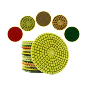 4 Inch 100mm Wet Use Diamond Polishing Pads for Concrete Stone Granite Marble Floor Polishing Discs