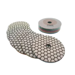 4 Inch 4mm Buffing Polishing Pads for Granite Marble Stone