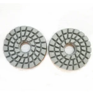 4 Inch 7 Step Diamond Floor Polishing Pad Flexible for Granite Quartzite Concrete Engineer Stone Floor Wet Dry 100mm