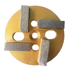 4 Inch Customizable Industrial Diamond Floor Polishing Metal Pad for Concrete Surface Grinding
