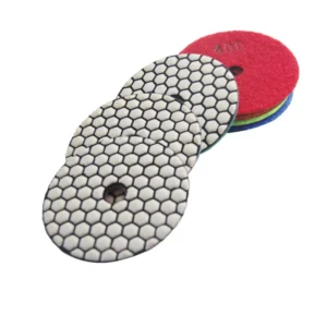 4 Inch Diamond Dry Polishing Pads for Stone Marble Granite Concrete