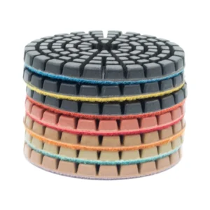 4 Inch Diamond Polishing Pads Buff Disc Abrasive for Sanding Concrete Terrazzo Cement Grinding Tools