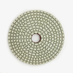 4 Inch Durable Wet Dry Diamond Polishing Pads 3 Step OEM for Granite Marble Quartz & Concrete High Gloss
