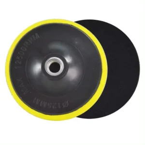 4 Inch Flocking Sanding Disc Self Adhesive Polishing Disc Drill Rod Car Paint Care Polishing Pad for Electric Polisher