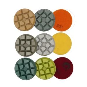 4 Inch Floor Diamond Polishing Pads 7 Steps for Quartz Marble Concrete