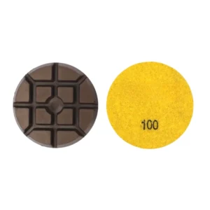 4 Inch Grit 100 Diamond Floor Concrete Abrasive Polishing Pads OEM Dry Wet Polishing