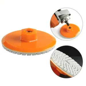 4 Inch Integrated Diamond Adhesive Backed Water Mill Blade Sanding Discs