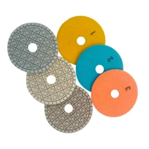 4 Inch New3 Steps Wet Diamond Polishing Disc or Pads for Granite and Marble