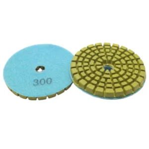 4 Inch Normal Type Diamond Black Polishing Buff for Granite Grinding