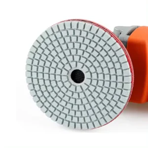 4 Inch OEM Customizable Diamond Wet Polishing Pad for Marble Granite Floor Stone Buffing with Very Fine Abrasive
