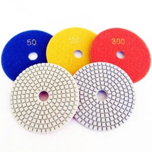 4 Inch Polish Pad Wet Diamond Polishing Pads for Marble Floor