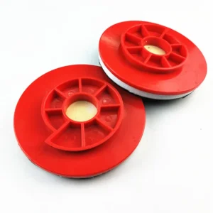 4 Inch Snail Lock Backer Backing Pad Plastic Hook Loop Backing Rigid for Angle Grinder Polisher Sander OEM Abrasive 100 MM