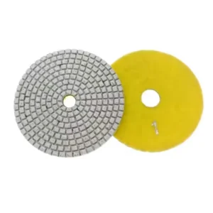 4 Inch Wet Dry Diamond Polishing Pads Grit 50 10Pcs Medium Hardness 3 Year Warranty Long Life OEM