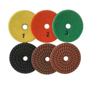 4 inch 100mm Stone Marble Diamond Polish Pads Grinding Tools for Polisher
