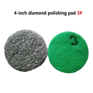 4-inch Diamond Polishing Pad 3# Used for Marble Terrazzo Floor Tiles Epoxy Resin Rubber Flooring PVC Flooring Etc