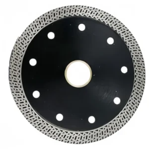 4.4″ 110mm Industrial Mesh Turbo Diamond Saw Blade High Efficiency No Flange Flat Cutting Disc for Porcelain Tile Granite