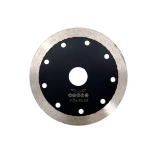 4.5” 115mm Industrial Grade Diamond Continuous Rim Saw Blade for Wet Working Cutting Marble Ceramic Porcelain Tiles