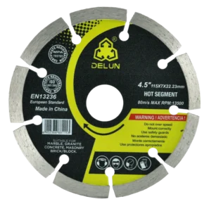 4.5-inch Industrial Nitride Cold Press Dry Diamond Saw Blade for Concrete & Marble Cutting