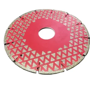 4.5in 115mm Diamond Electroplated Marble Granite Cutting Sided Grinding Wheel Turbo Abrasive High Efficiency Cutting