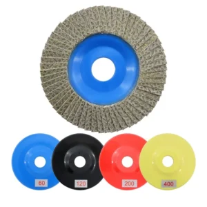 4.5in 115mm Electroplated Abrasive Disc Diamond Flap Grinding Discs Wheel for Angle Grinder Grinding Granite Marble Sandstone