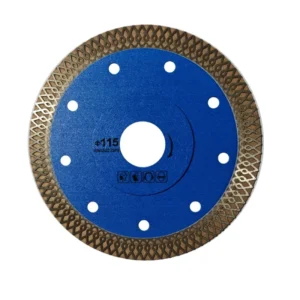 4.5inch 115mm Sharp Porcelain Diamond Cutting Disc Wet dry X Mesh Turbo Diamond Cutting Saw Blade for Ceramic Tile
