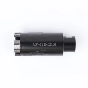 40mm Heavy Duty Vacuum Brazed Diamond Hole Saw Drill Bit with Turbo Segment for Water Pipe Drilling