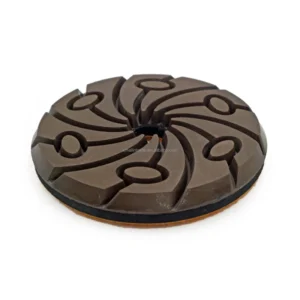 4In 100mm High-Performance Diamond Concrete Floor Polishing Pad for Concrete Stone Floor Surface Grinder and Polisher