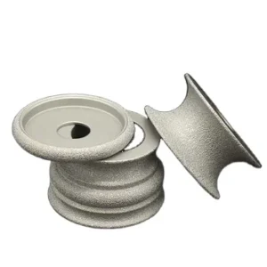 4Inch Continuous Rim Marble Diamond Glass Grinding Wheel Diamond Cup Wheel Type Segment Millstones Sandstone Edge Deburring
