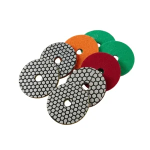 4Inch Dry Diamond Polishing Pads Grinding Pads Honeycomb Pads For Granite Marble Stone