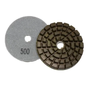 4inch 100mm White or Black Diamond Medium Grit Wet Polishing Buffing Pads for Stone Granite Quartz
