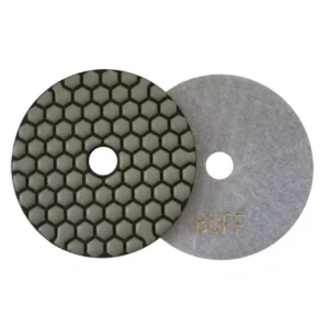 4inch Resin Diamond Powder Dry Concrete Polishing Buffing for Stone Granite Marble Quartz Fine Abrasive