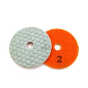 4inch Wet or Dry Use Steps Diamond Polishing Pad for Concrete and Granite Grinding 40#-2000#