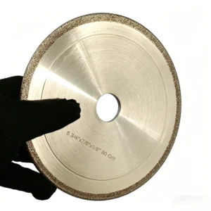5 3/4″ 80 Grit Electroplated Diamond Grinding Wheel for Band Saw Blade and Circular Saw Sharpening