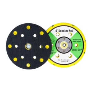 5 6 Inch 125mm 150mm Double Acting Random Orbital Hook and Loop Backing Pad Sanding Pad