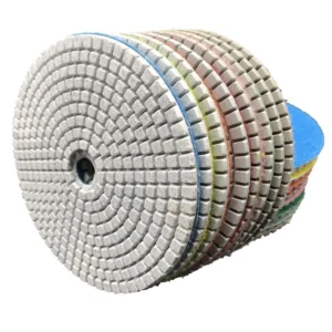 5 Inch 125mm Diamond Polishing Pad Kit for Granite Concrete and Marble Water Grinding Polishing