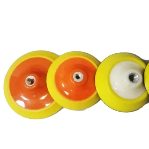 5 Inch Polishing Pads Hook Loop Backing Plate Customizable OEM Buffing Pads Made Of Polyurethane For Rotary Polishing Machine