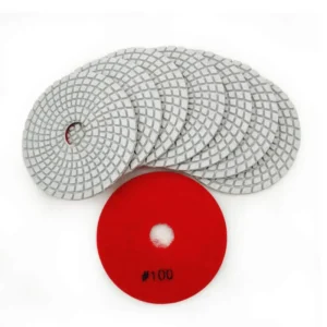 5 inch 125mm Diamond Marble Polishing Buffing Pads OEM Customizable Tools Granite Stone Concrete Grinding Flap Disc Saw Blade