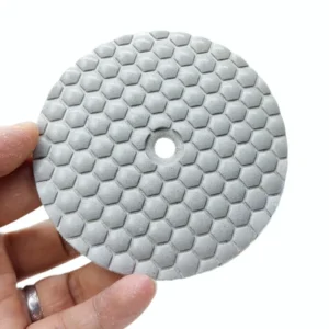 50-180mm Dry Resin Bond Diamond Polishing Pads (50-3000# Grit Very Fine) for Marble Concrete Granite & Stone Disc Shape