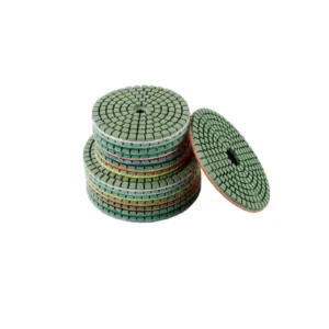50# to 1500# Grit Wet Diamond Polishing Pads 4 Inch 100mm for Concrete Stone Marble Granite Floor
