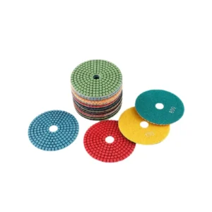 4″ 100mm Wet Diamond Polishing Pads for Concrete Floor Stone Granite Marble Resin Bond Diamond Discs