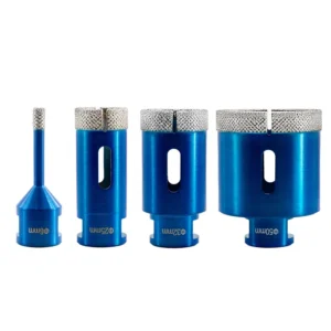 6-140MM Vacuum Brazed Matrix Diamond Core Drilling Bit Drilling Tool Hole Saw Hole Cutter Drill Bits for Ceramic Tile Marble