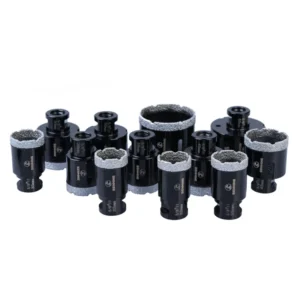6-150mm M14 Diamond Crown Short Drill Bit Hole Opener Vacuum Brazed Diamond Core Bit Drill Hole Saw for Tile Marble Ceramics