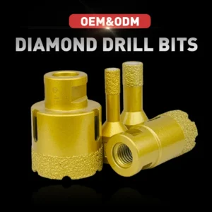 6-160mm M14 Vacuum Brazed Diamond Cutting Bit Tile Hole Saw Diamond Core Drill Bit Set